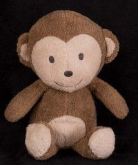 Carters Just One You Brown Monkey Plush Lovey